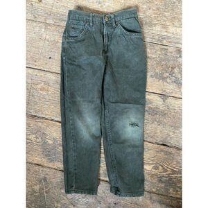 Vintage Cool Blues Jeans Green Boys Kids Size 7